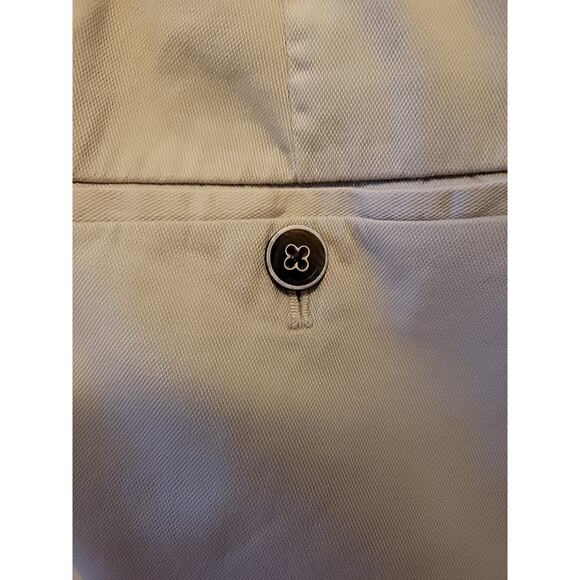 Peter Millar Pants Mens 34 X 34 Khaki Chino Straight Preppy Golf Business - Picture 6 of 13